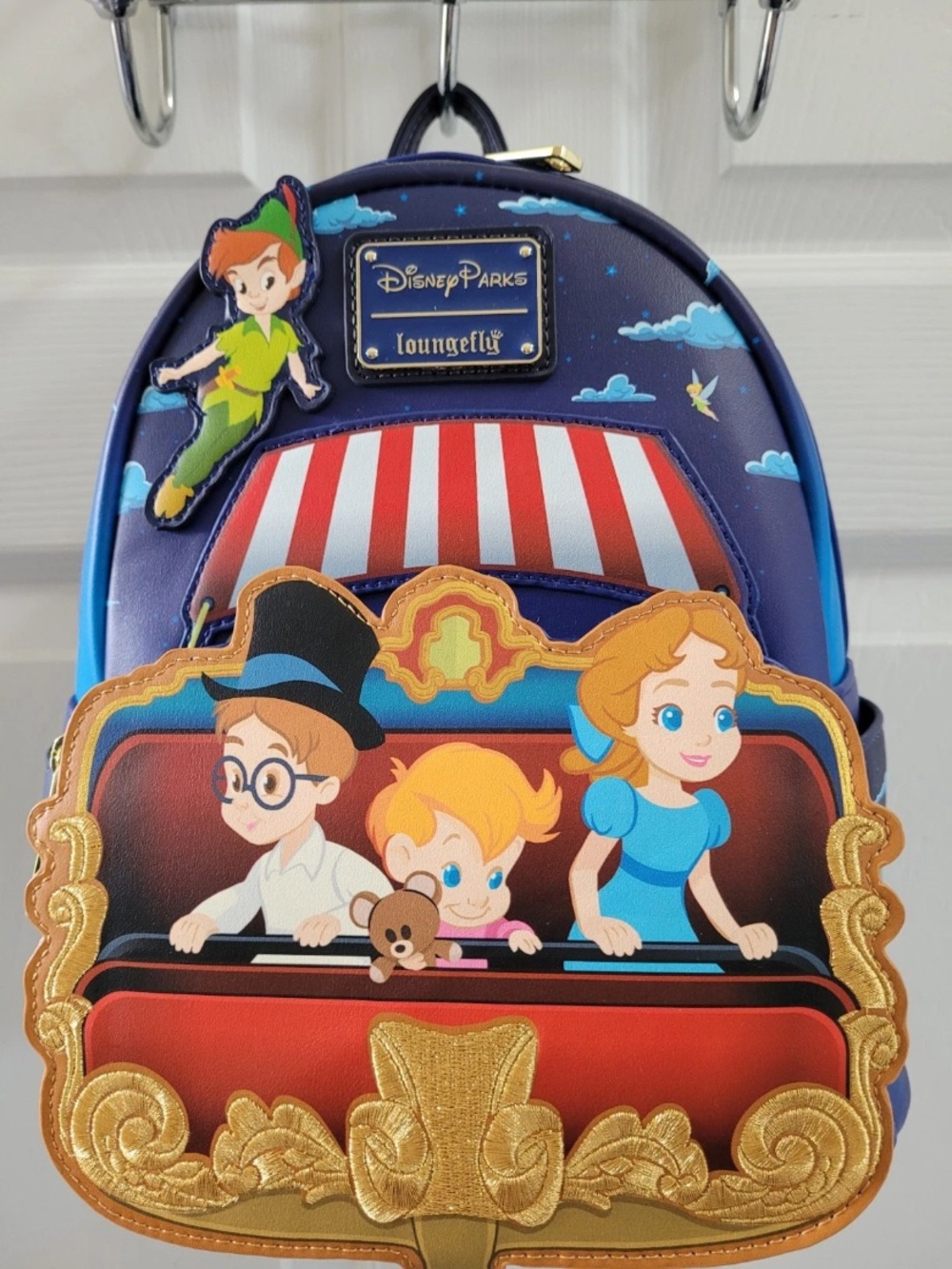Disney Parks LOUNGEFLY Peter Pan's Flight Mini Backpack - Picture 1 of 17